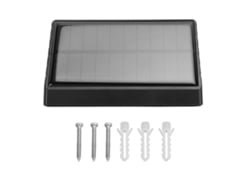 Bj-luz Solar De Parede Sem Fio Ip54 Impermeável Led Automática Para Jardim Pátio Cerca Escadas