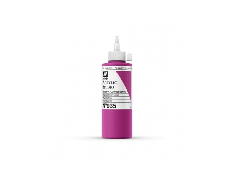 Pintura Acrilica Vallejo Studio 200 Ml (935 Fluor Magenta)