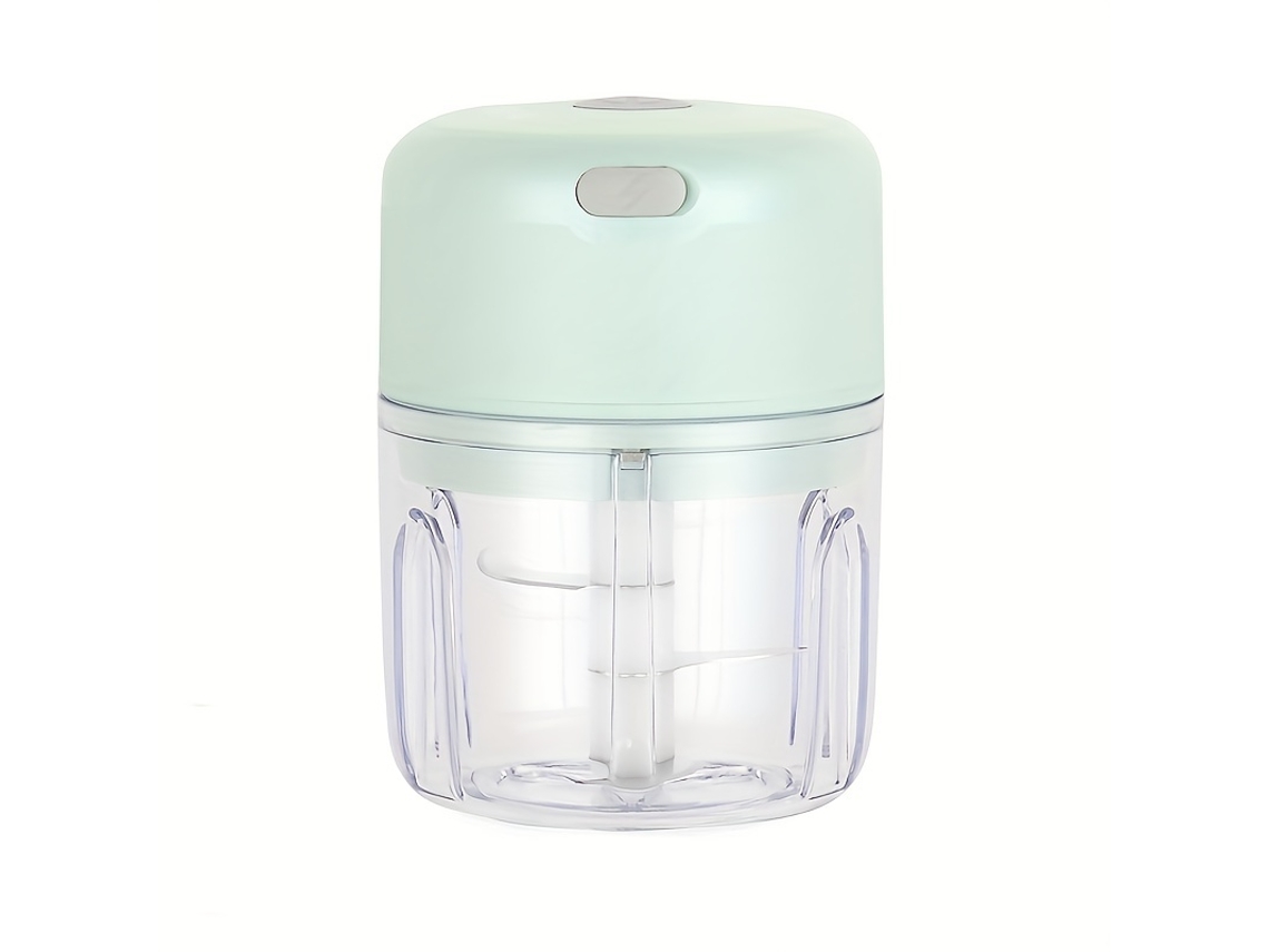 Picadora Eléctrica De 250 Ml Para Verduras Y Ajo, Ideal Para Uso Doméstico, Fácil De Limpiar Y Multifuncional.