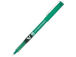 Marcador PILOT V5 (Verde - 0.5 mm)