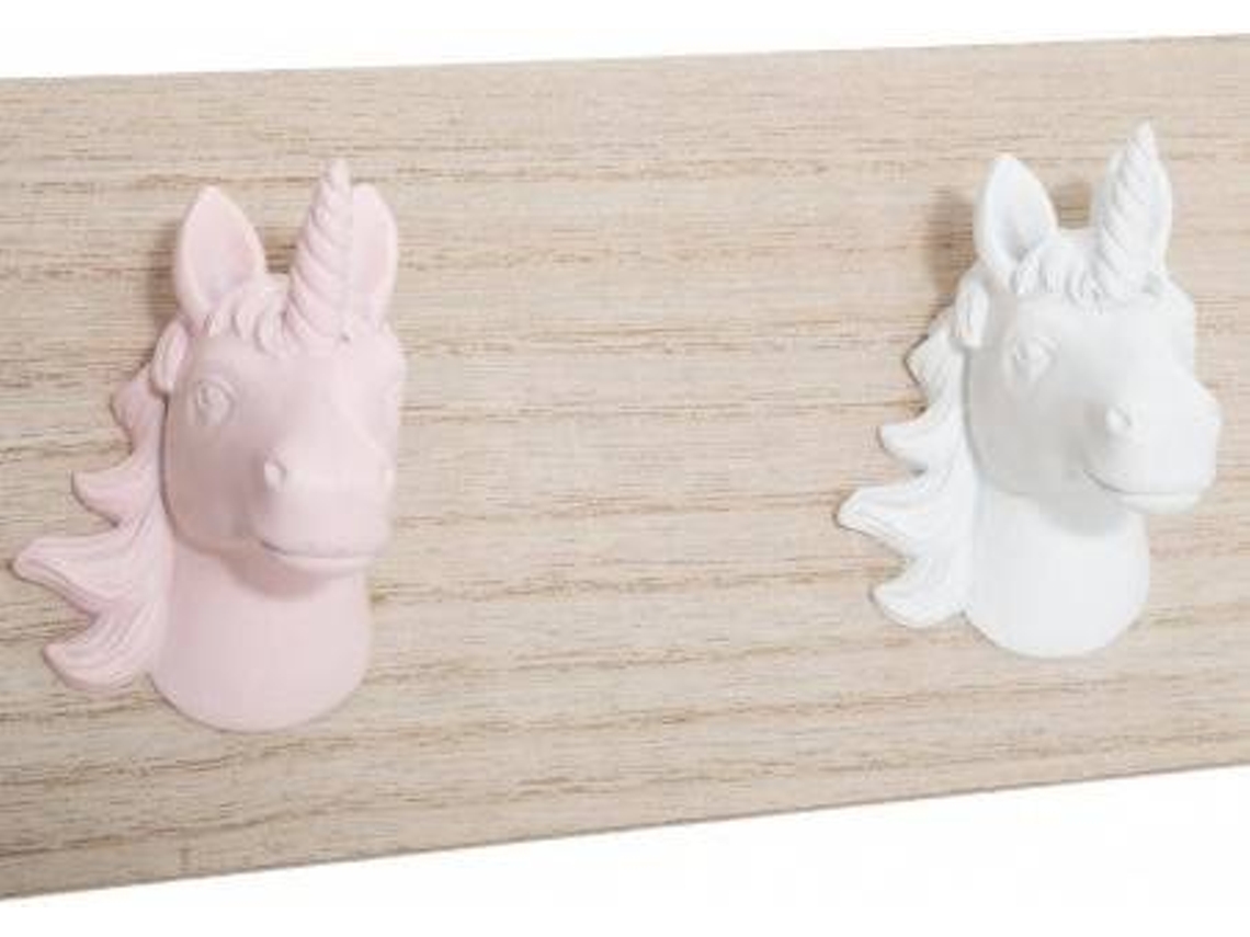 Perchero Pared Infantil de Unicornios de Atmosphera