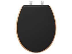 Asiento de Madera para Inodoro Modern Color En Gris Marengo 5 FIVE SIMPLY SMART
