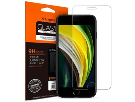Película Cristal Templado iPhone SE 2020 SPIGEN