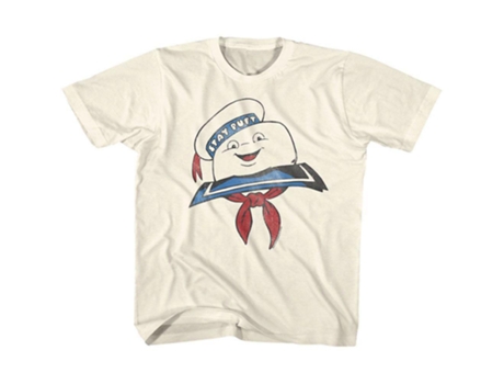 Camiseta ROCKINSTONE Juvenil Ghostbusters Stay Puft Head (S)