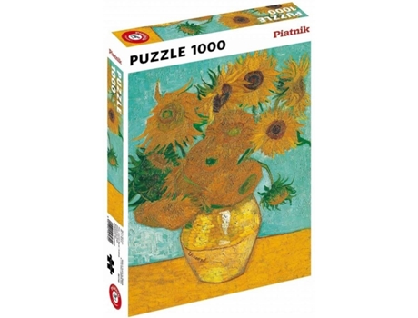 Puzzle PIATNIK Van Gogh Sunflowers (Edad Mínima: 8 Anos - 1000 Piezas)