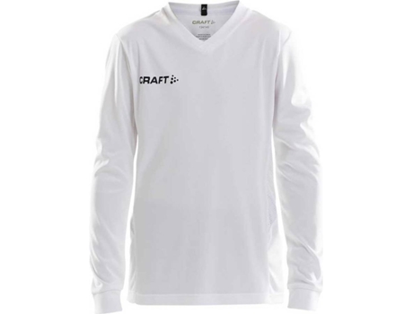 Camiseta de Hombre para Fútbol CRAFT Squad Solid Blanco (6/8 Años)