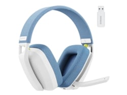Fone De Ouvido Gamer Sem Fio Bw06 Modos 2.4g/bt Com Microfone Anti-ruído Leve Para Notebook Computador