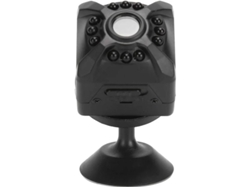 Mini cámara nocturna, cámara wifi de alta definición 1080P, ideal para el hogar, 64 GB, Yizhood (negra)