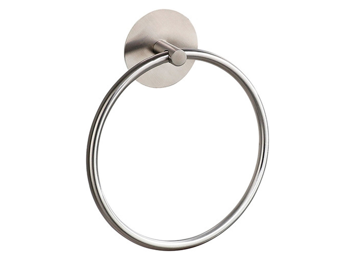 Juego de accesorios de baño de acero inoxidable 304 con toallero, barra, portarrollos y 5 ganchos.