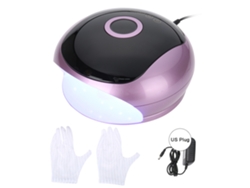 Rebe-lâmpada De Unhas Uv Led 48w Secador De Luzes Dual Com Sensor Inteligente Máquina De Fototerapia Preta