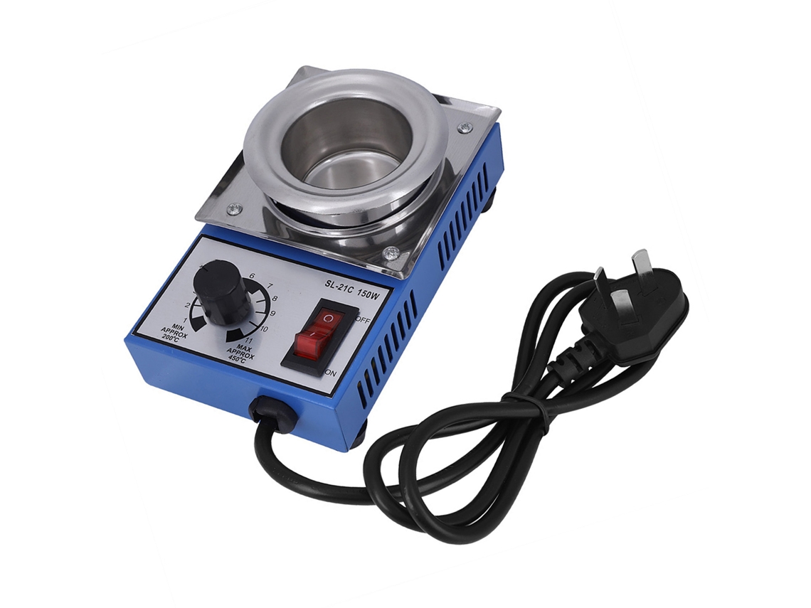 Crisol De Soldadura St-21c De 220 V Y 150 W Para Desoldar, 50 Mm, Control De Temperatura Máxima De 450 °c.