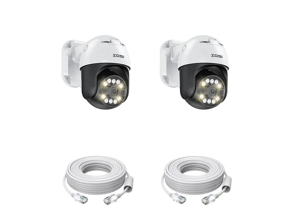 Cámara PTZ PoE, detección inteligente de humanos y vehículos, audio bidireccional OEM.