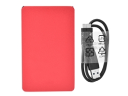 Disco Duro Móvil Rojo De 2.5 Pulgadas Usb3.0 De 320g, Dispositivo De Almacenamiento Portátil