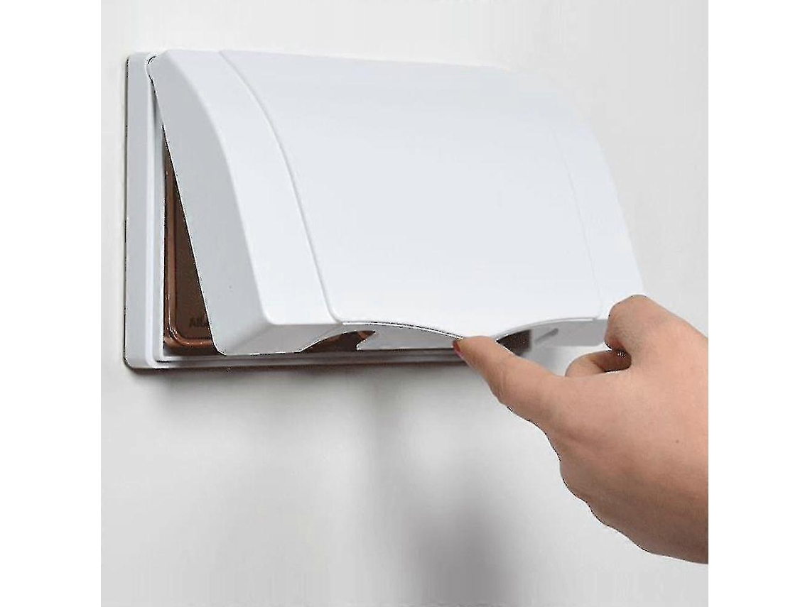 Protector De Tomacorrientes Doble Para Bebés Y Niños Seguridad Eléctrica Tapa De Enchufe