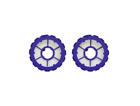 Pacote de 2 filtros hepa laváveis para peças de aspirador de pó dyson dc50 erp