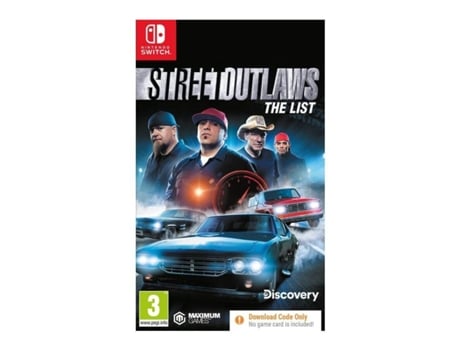 Juego Street Outlaws: The List Nintendo Switch (Código na Caixa)