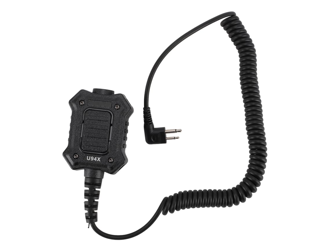 Adaptador Ptt Con Cable En Espiral Para Radios Gp-88, Gp-2000, Hyt, Tc-500 Y Tc-700.