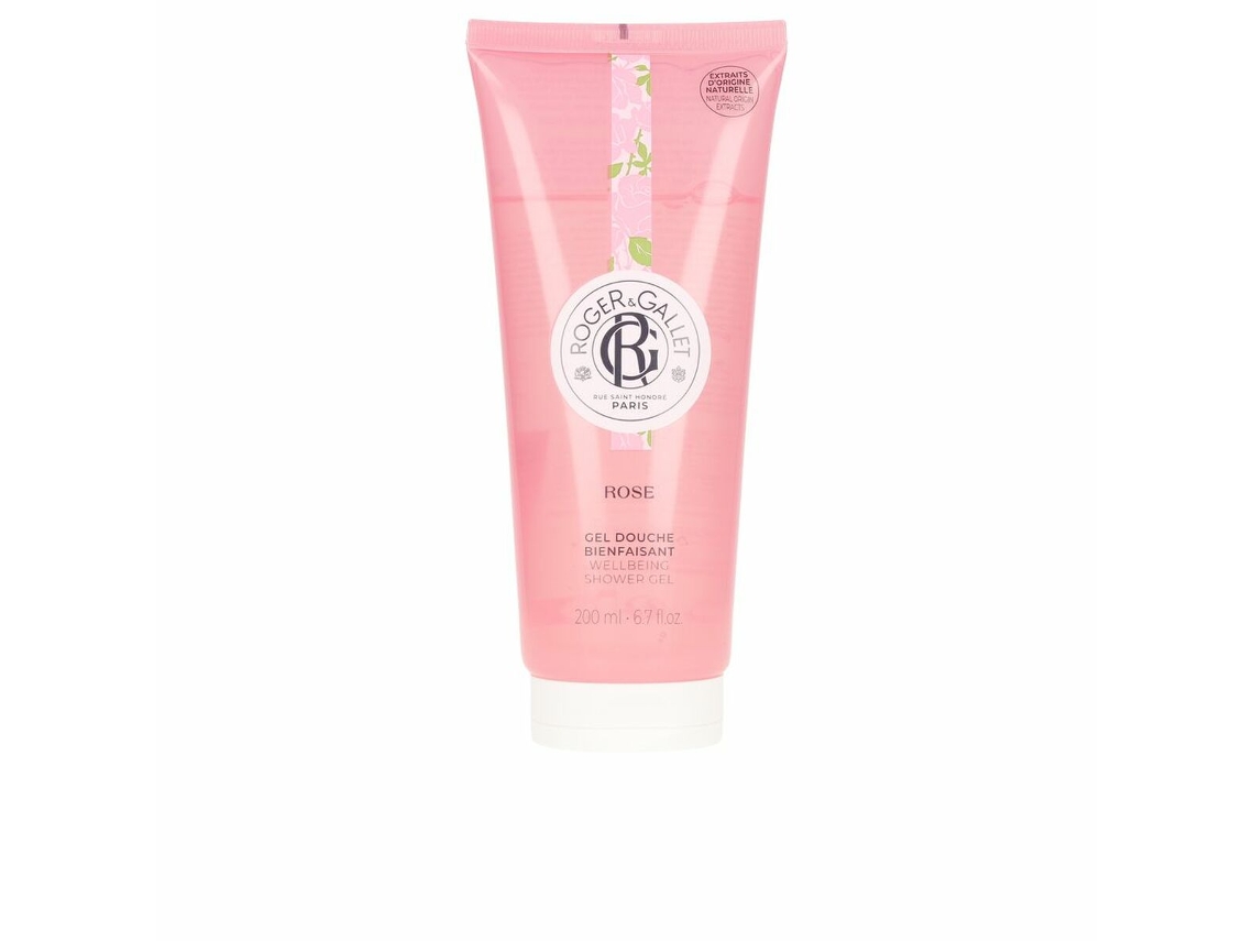 Gel de duche Roger & Gallet Rose (200 ml)
