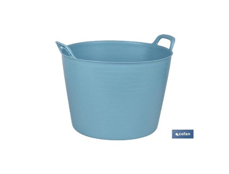 Capazo 42 l amar verdoso 48.5x45x38cm caja 6 unid.