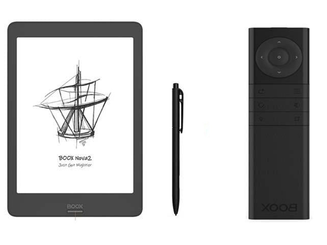 Ebook Reader SLOWMOOSE Onyx Boox Nova Epaper Eink Tablet Luz Frontal