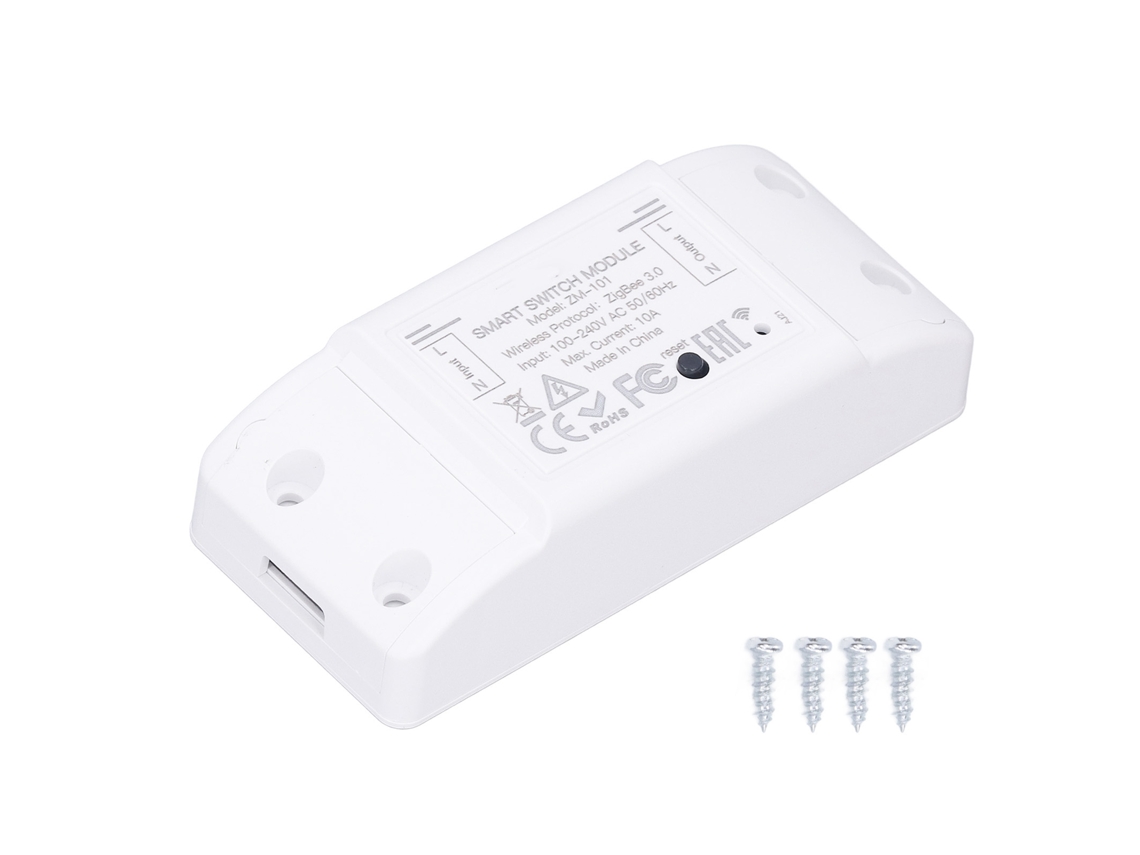 Módulo WiFi inteligente Sunflare con control remoto, temporizador y control por voz.