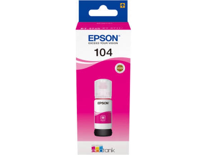 Cartucho EPSON 104 Eco Tank C13T00P340 Magenta
