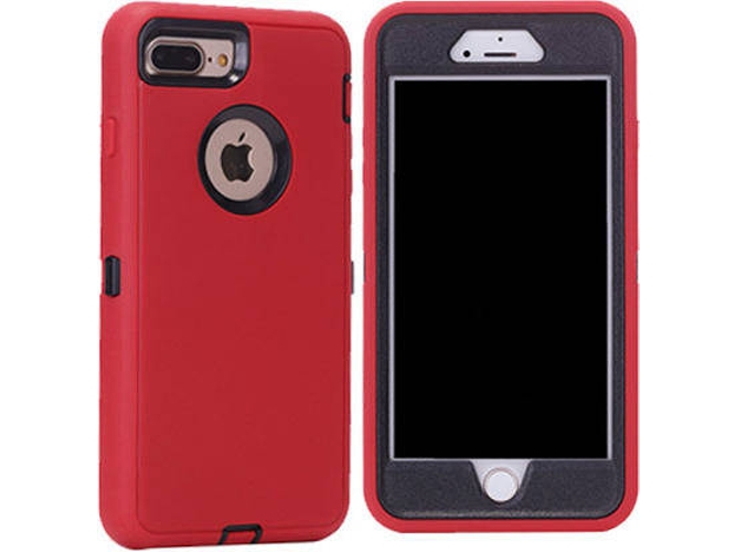 Funda iPhone X WISETONY Bailisheng-55 Rojo