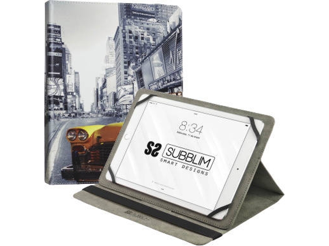 Funda Tablet SUBBLIM Trendy Ny Taxi (Universal - 10.1'' - Multicolor)