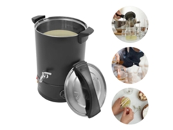Fundidor de cera, capacidad de 12 L, potencia de 1800 W, color negro, enchufe UE OEM