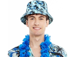 Gorro de Pescador Palmeras azules