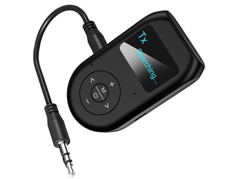 Transmisor Fm Bluetooth 5.3 para Coche Cargador de Coche Usb Tipo C Pd 30W y Qc3.0 18W Llamada Manos Libres Reproductor de Mp3 Hi-Fi Negro CHRONUS