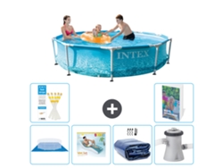 Intex Piscina Com Estrutura Redonda - 305x76 Cm - 7-peças S171