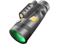 Monoculares y telescopio de 50 estrellas para adultos, impermeables y antivaho, con trípode y soporte universal para teléfono móvil de USHION.