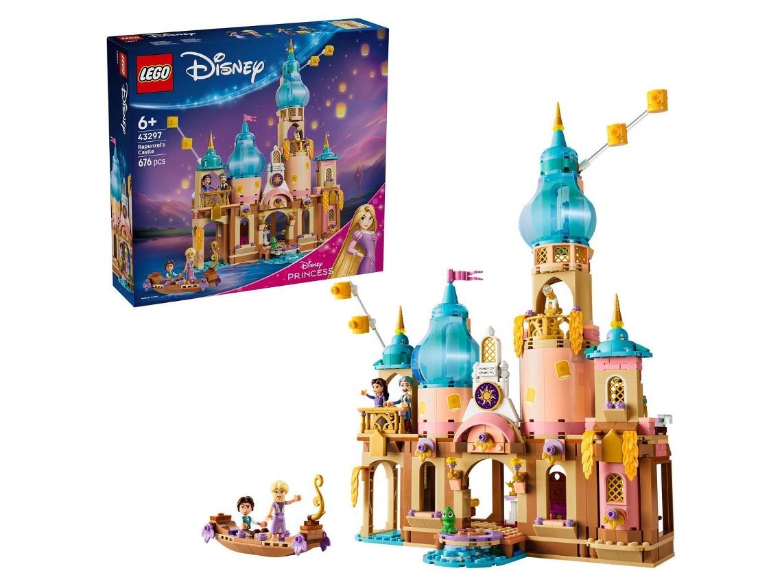 Lego® 43297 Castelo da Rapunzel das Princesas Disney - Brinquedo