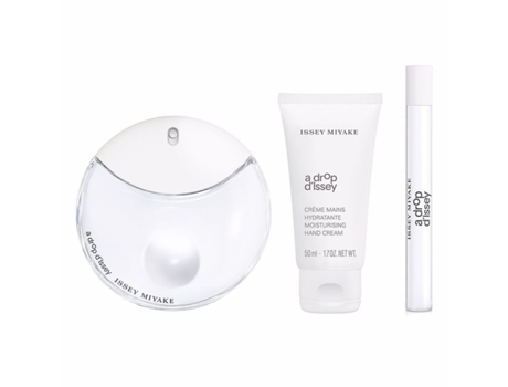 Juego de Perfume Issey Miyake A Drop D´Issey 3 Peças