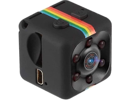 Cámara Infrarroja De Visión Nocturna Mini Grabadora De Vídeo Hd Dvrblack BISBISOOUS