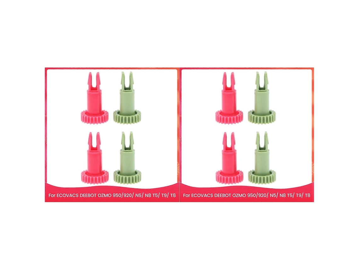 8x Side Brush Motor Snap Gear For Ecovacs Deebot Ozmo 950/920/ N5/ N8 T5/ T9/ T8 Robot Vacuum Cleaner Spare Parts