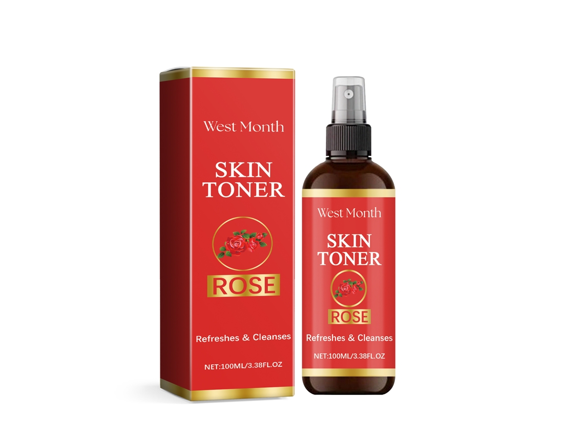 Tónico en spray con extracto de rosa para la piel