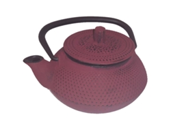 Tetera VIER Na034 0,34L Hierro Colado Rojo VIER