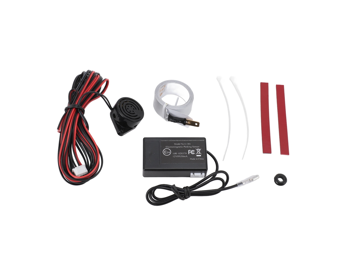 Sistema De Sensor De Reversa Electromagnético Con Alarma Sonora Para Estacionamiento Seguro De Automóviles 12v