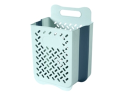 Cesto De Ropa Sucia Plegable De Plástico De Gran Capacidad Para Colgar En La Pared, Ideal Para Guardar Ropa Sucia, Toallas Y Juguetes.