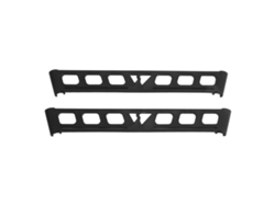 2 Piezas De Estante Lateral Con Hebilla Para Camping, De Nailon Negro, Para Utensilios De Exterior