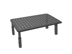 Soporte Ajustable En Altura Para Ordenadores Portátiles Y De Sobremesa Con Disipación De Calor Y Base Antideslizante.