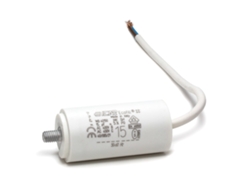 Condensador Icar 15µf + Cable - Hasta Desagüe Stock Para Lavadora Cap123un