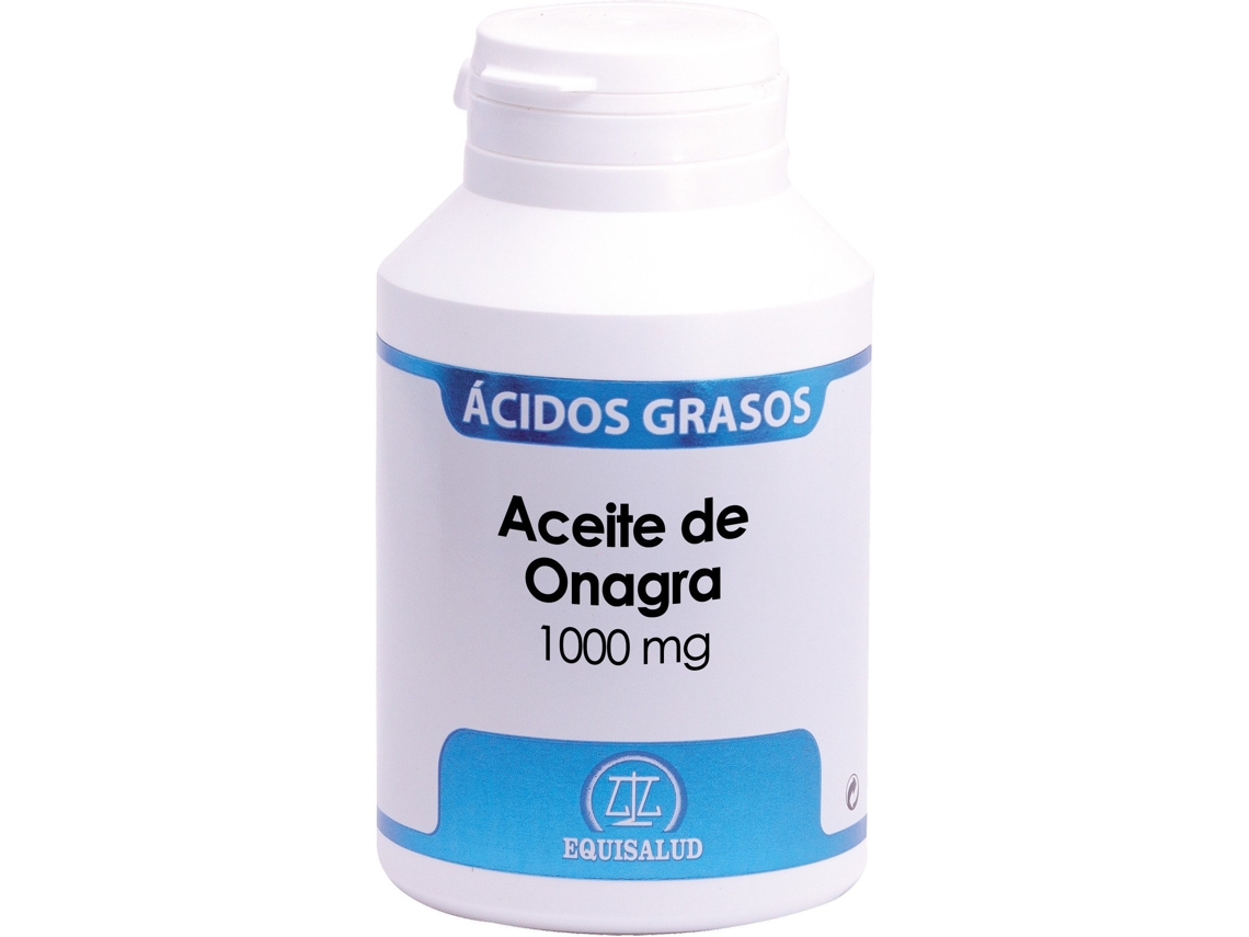 Complemento Alimentar EQUISALUD Aceite Onagra Organico 1000 Mgulas (Citrus, Uva - 120 Cápsulas)