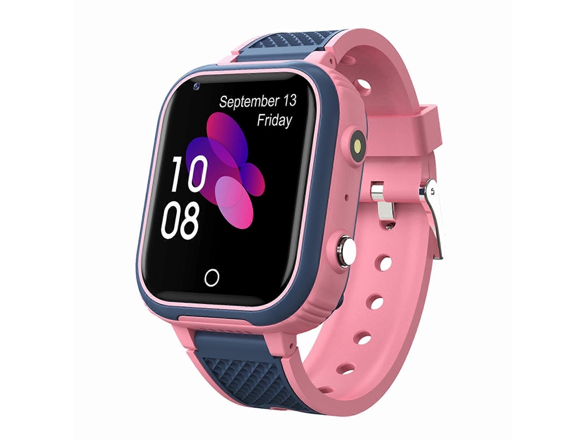 Reloj inteligente para niños Lt21 4G con videollamada, resistente al agua IP67, compatible con Bluetooth, GPS, SOS, cámara y despertador. Ly Ebike