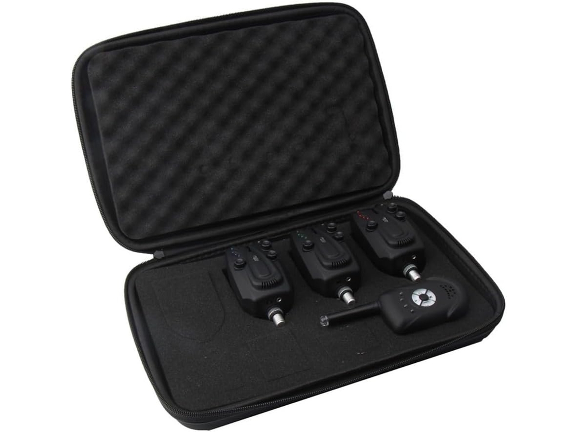 Kit De Alarma Para Línea De Pesca De Carpas Con Luz Led Intermitente Y Sonido, Resistente Al Agua Y A La Lluvia.