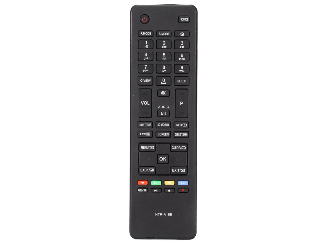 Mando A Distancia Universal De Repuesto Htra18e Para Televisores Lcd Haier Le22m600cf, Le24m600cf, Le28m600c Y Le32m600c