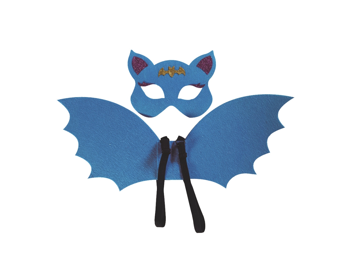 Alas de murciélago EVA para niños, accesorios de Halloween NEVEANCE