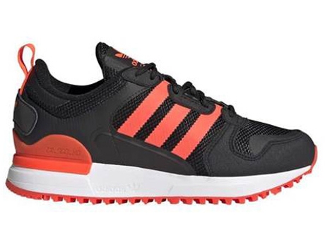Zapatillas Deportivas ADIDAS Zx 700 Hd J Niños (Negro, Naranja -Material Sintético -38,6)